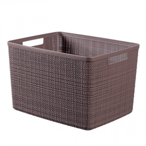 Cesta Jute Castanho 20L