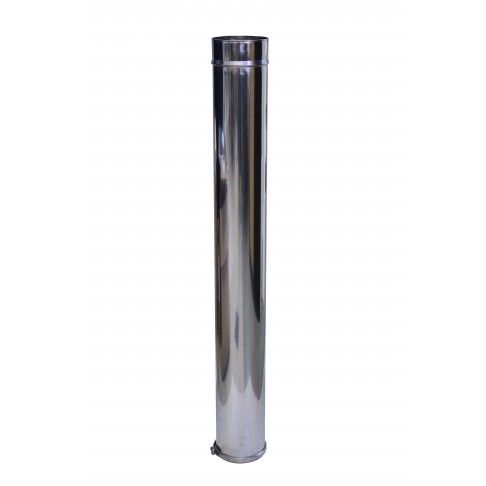 Tubo Metro Inox Diam.120mm 0,4mm