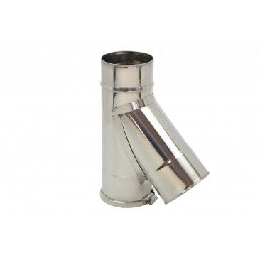 T com Tampo 45 (Forq) Inox Diam.150