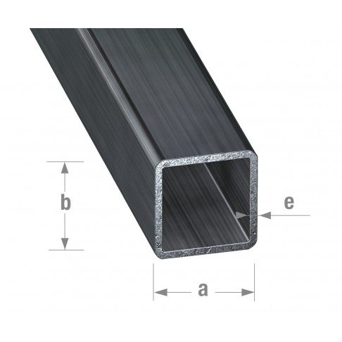 Tubo Quadrado Ao 12x12mm 2m