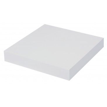 Prateleira Fixao Invisvel 23.5x23.5x3.8cm Branco Lacado