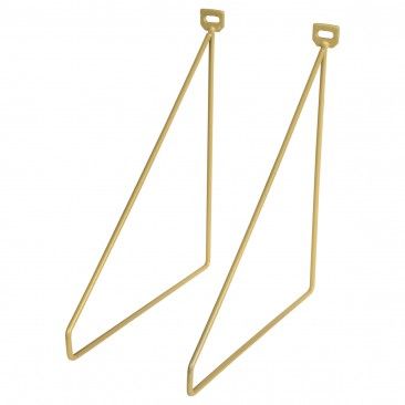 Poleia 5mm 24x26.5cm Dourado 2 unidades