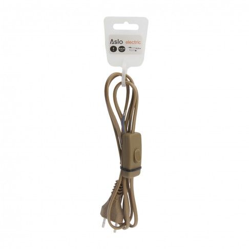 Extenso Com Interruptor  2m Dourado