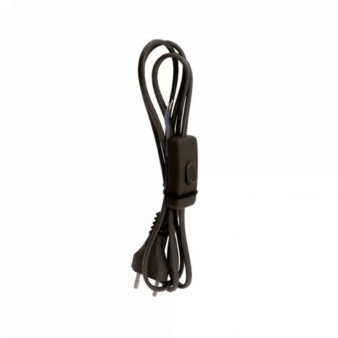 Extenso com Interruptor 2m Preto