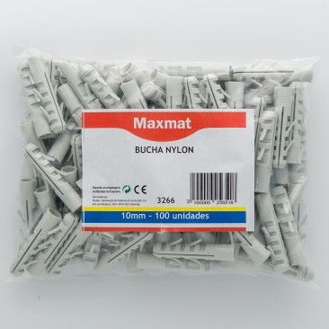 Bucha Maxmat Nylon 10mm Sc100