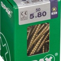 Parafuso Cabea Plana Yelox 5x80 L 50un