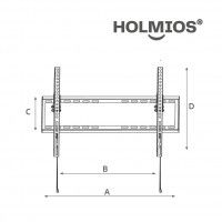 Suporte Tv 37"- 70" Inclinvel