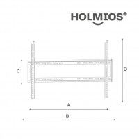 Suporte Tv 37"- 70" Fixo