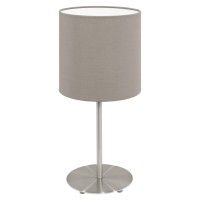 Candeeiro De Mesa Pasteri Nickel Taupe