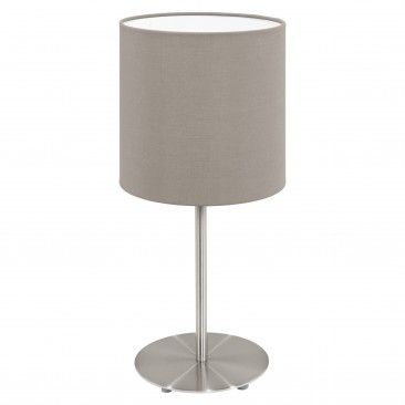 Candeeiro De Mesa Pasteri Nickel Taupe