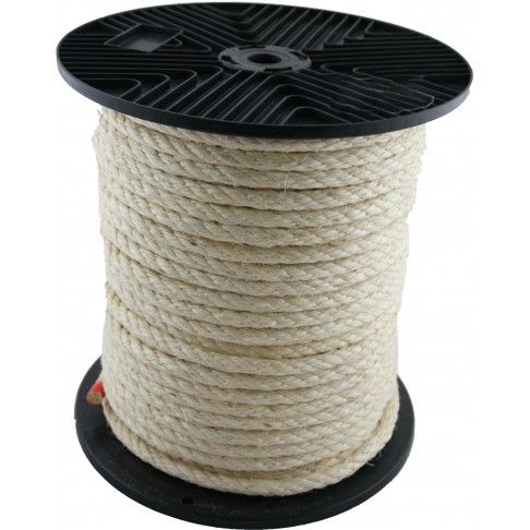 Corda Sisal Torcida 12mm 1m