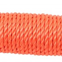 Corda Polipropileno 4mm Laranja 20m