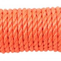 Corda Polipropileno 6mm Laranja 20m