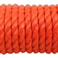 Corda Polipropileno 8mm Laranja 20m