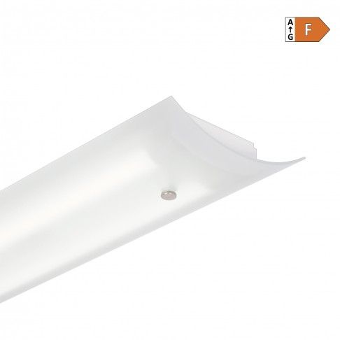 Armadura Led Vidro Fosco 2x10w 60cm