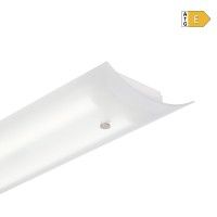 Armadura Led Vidro Fosco 2x14w 90cm