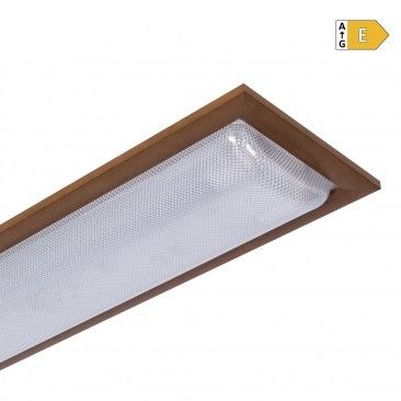 Armadura Led Decorativa 2x22w 120cm Mel