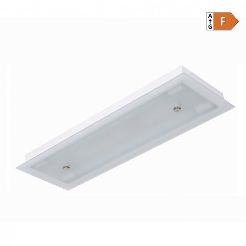 ARMADURA LED 2900 2T8X10W 60CM VIDRO