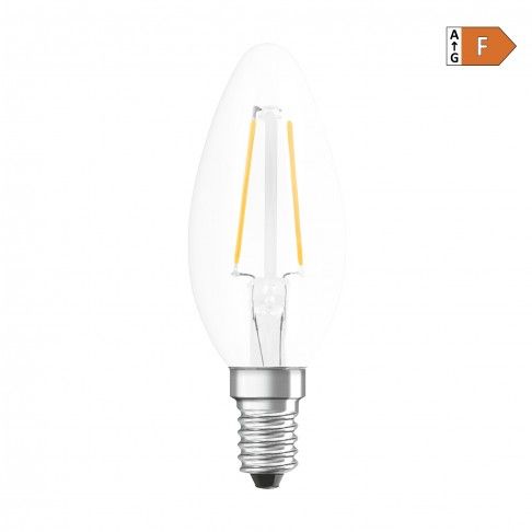 Lmpada OSRAM Candle F E14 136lm 2700k 1,5w