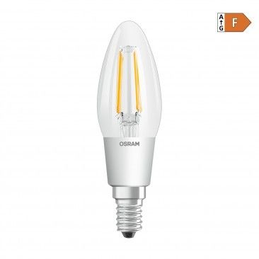 Lmpada OSRAM Candle Fila E14 2700k Dim 4,5w