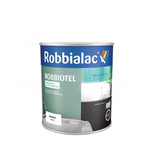 Tinta Interior Robbiotel Branca Mate 0,75l