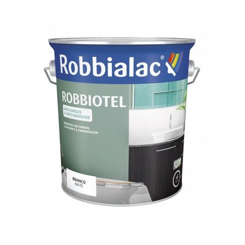 Tinta Interior Robbiotel Branca Mate 4l