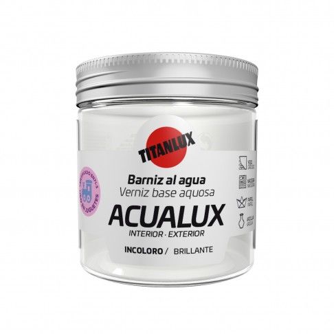 Verniz Acualux Brilho 75ml