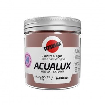 Tinta Acualux Acetinado Vermelho Ingles 75ml