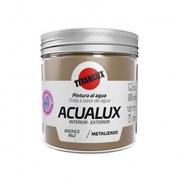 Tinta Acualux Metalizado Bronze 75ml