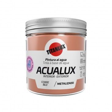 Tinta Acualux Metalizado Cobre 75ml