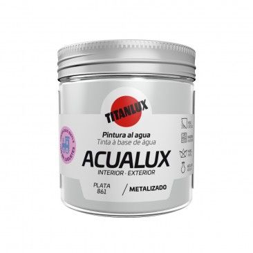 Tinta Acualux Metalizado Prata 75ml