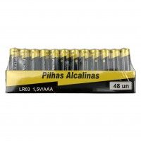 Pilha Alcalina Aaa 48un