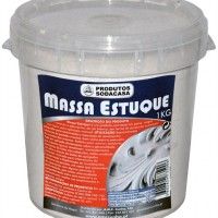 Massa Estuque P Balde 1kg