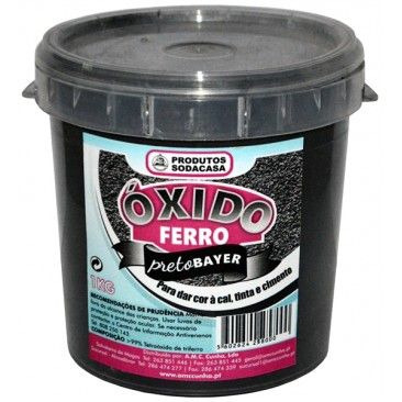 Oxido Ferro Preto 1kg