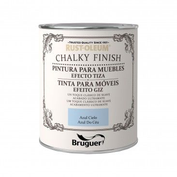 Tinta Chalkyfinish Azul Cu 0,75l