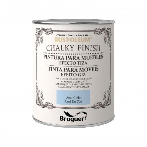 Tinta Chalkyfinish Azul Cu 0,75l