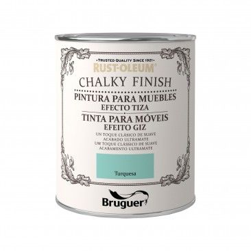 Tinta Chalkyfinish Verde Turqueza 0,75l