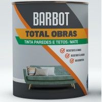 Tinta Total Obras Interior/Exterior Mate Branca 1l