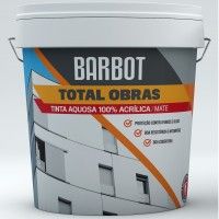 Tinta Total Obras 100% Acrlica Exterior Mate Basetr 15l