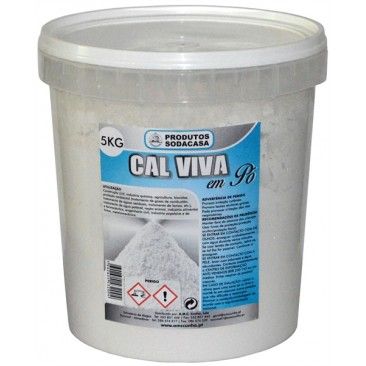 Cal Viva Em P Balde 5kg