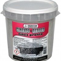 Argamassa Reboco Balde Cinza 1,5kg