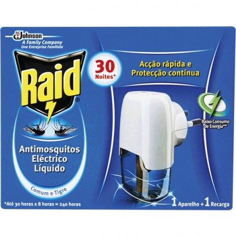 Inseticida Elctrico Raid 30 noites