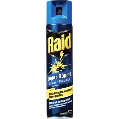 Inseticida Spray Raid Super Rpido 400ml