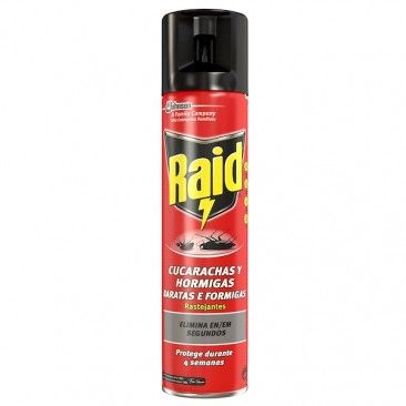 Inseticida Spray Raid Rastejantes 400ml