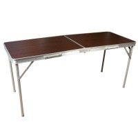 Mesa Dobrvel 160x60cm Castanho