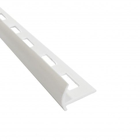 Perfil Pvc 8mm 2.6m Branco