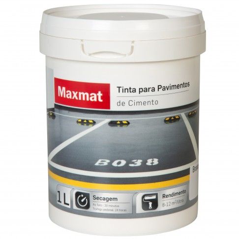 Tinta Acrilica Pavimento  Branco 1L