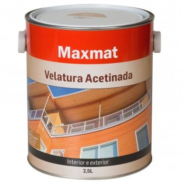 Velatura Maxmat Acetinado Castanho 2,5l