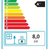 Estufa Pellets Pt 8kw 75kg