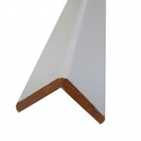 Perfil Mdf Cantoneira 30x30x240cm Branco